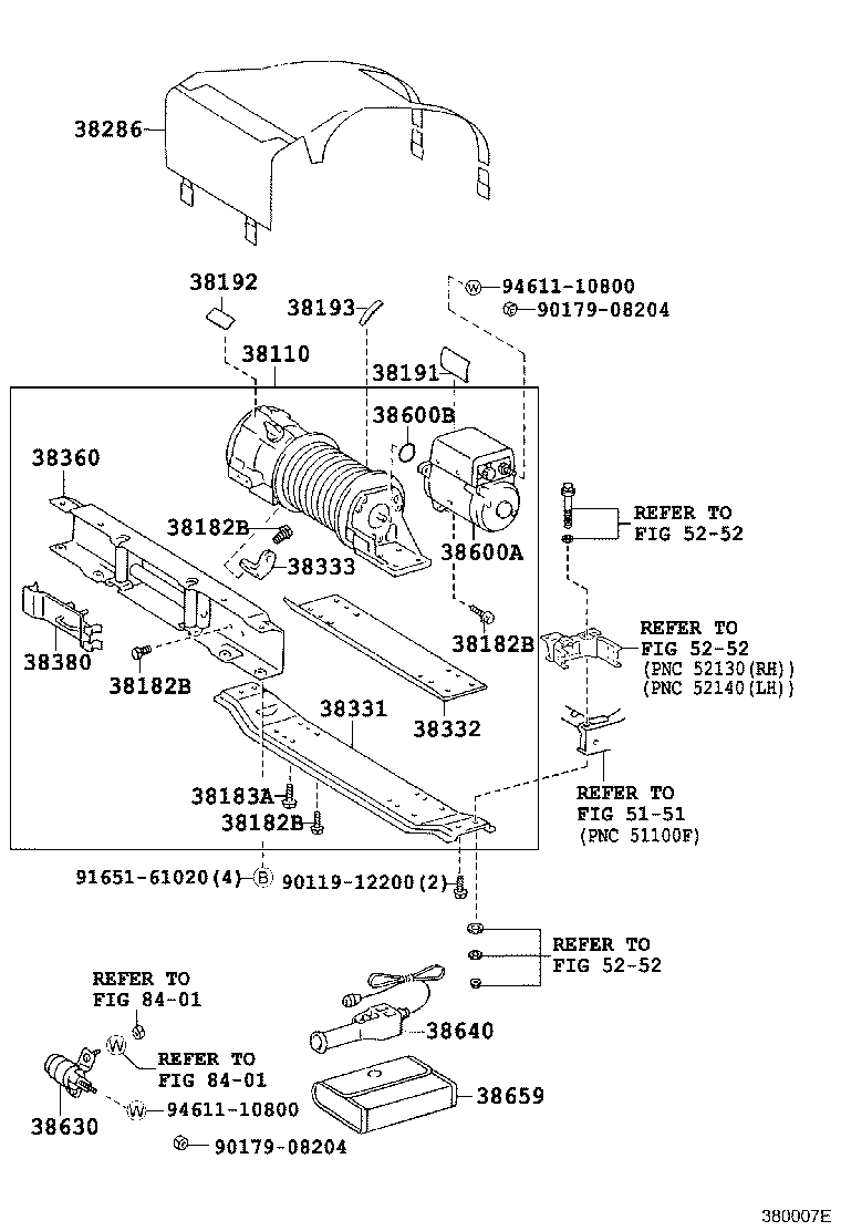 38191-60080 PLATE, WINCH CAUTION, NO.1 product image