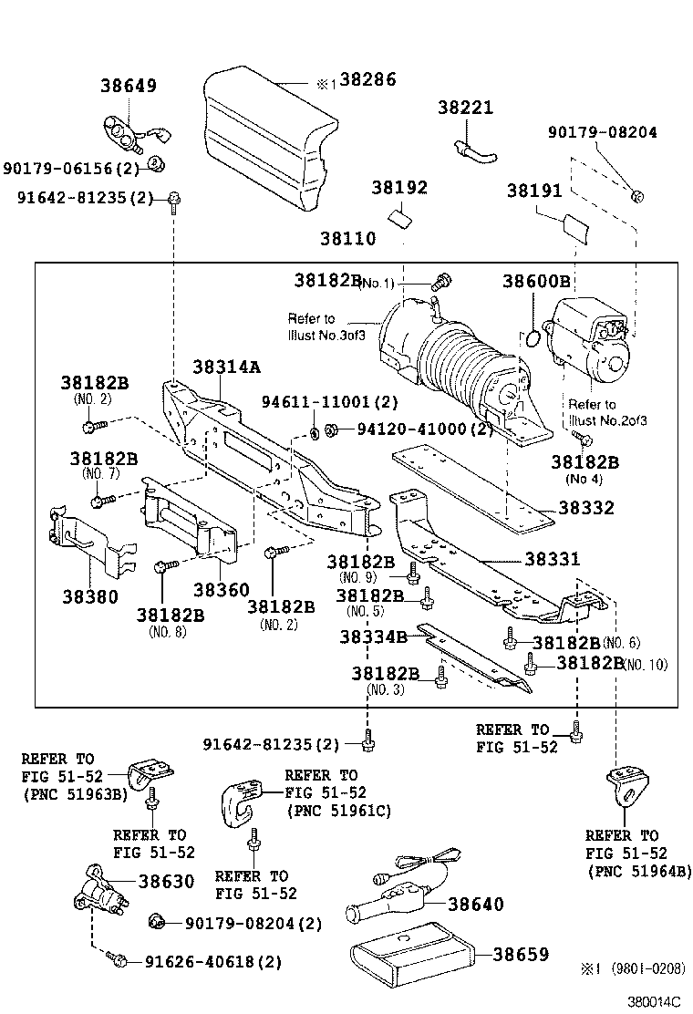 38192-60090 PLATE, WINCH CAUTION, NO.2 product image