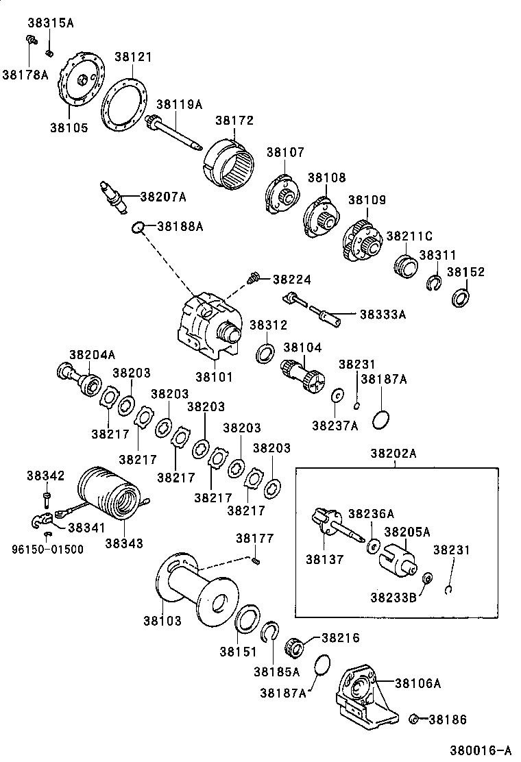 38192-60090 PLATE, WINCH CAUTION, NO.2 product image