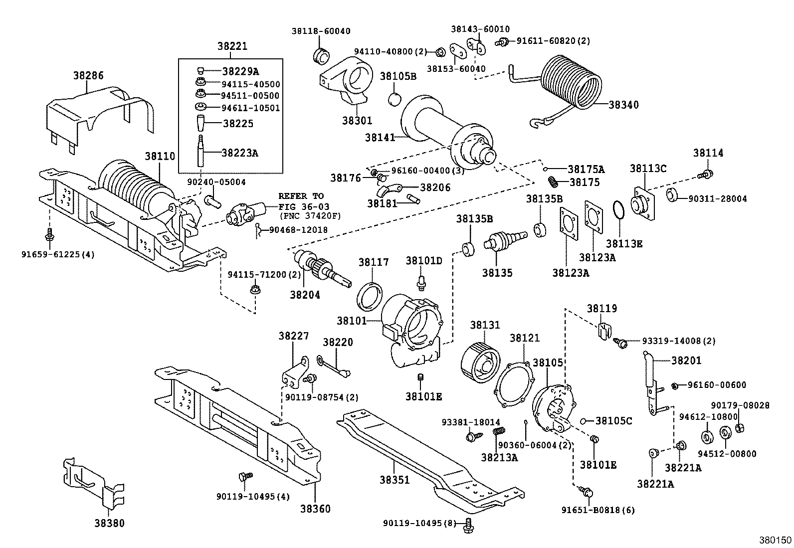 38191-60121 PLATE, WINCH CAUTION, NO.1 product image