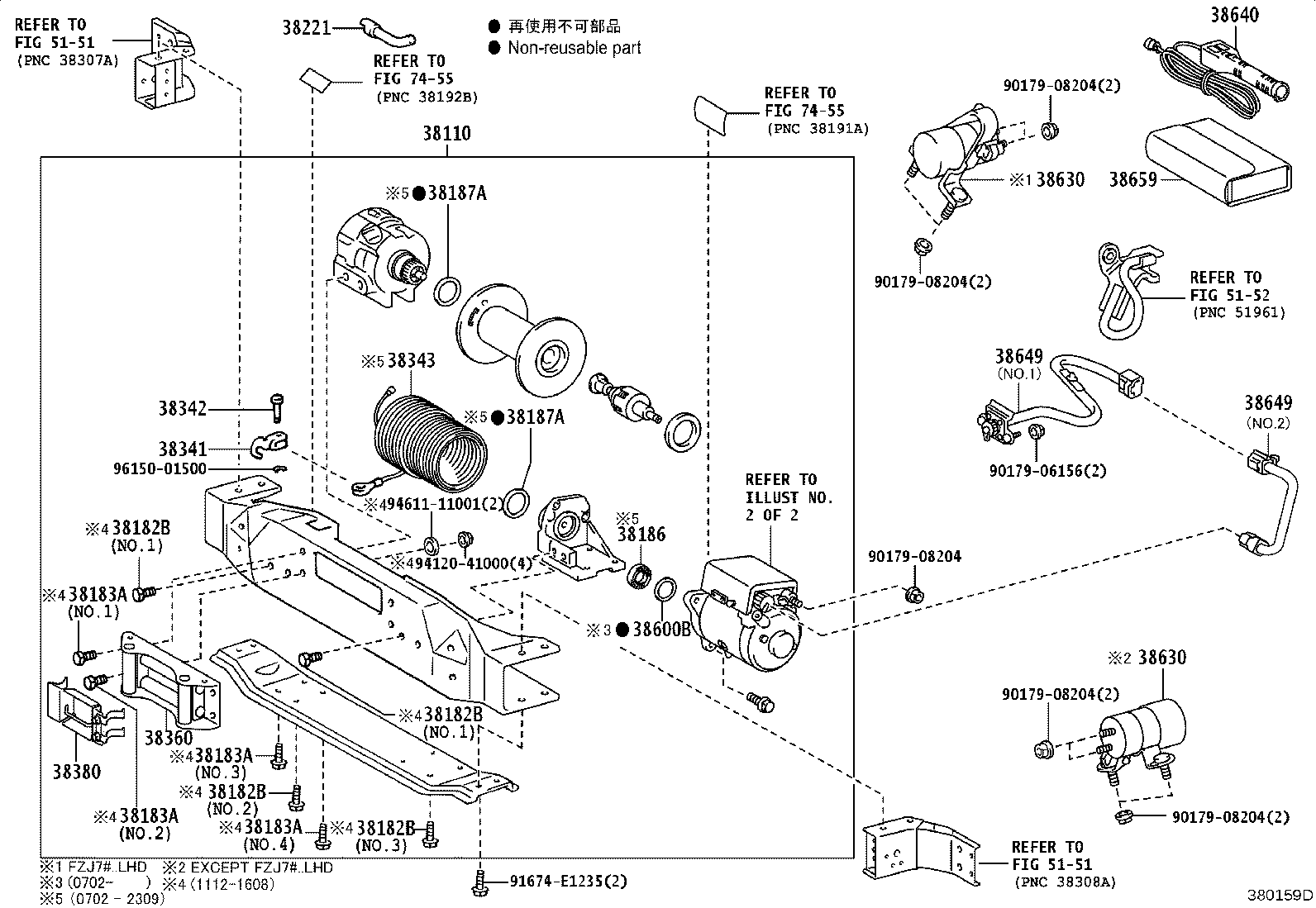38110-60280 WINCH ASSY product image