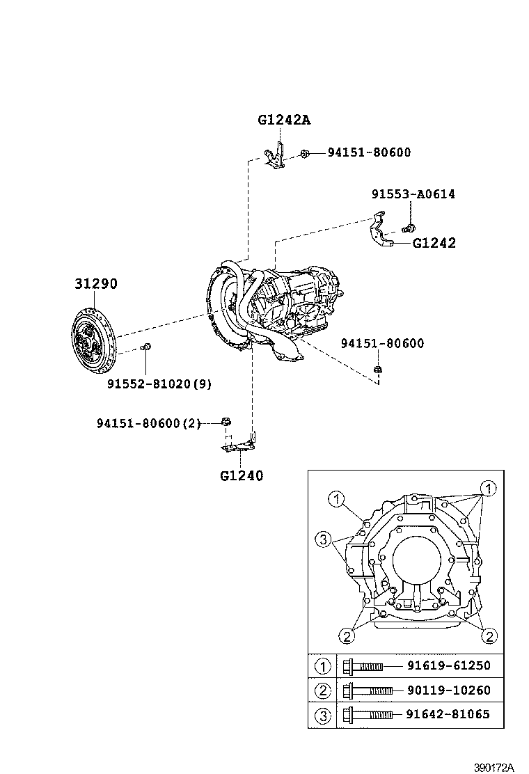 30910-30013 TRANSMISSION ASSY, HYBRID VEHICLE product image