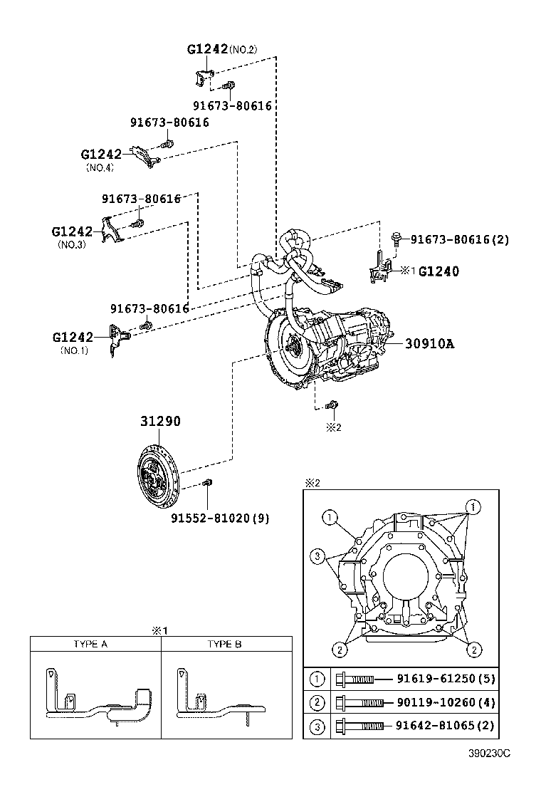 30910-30100 TRANSMISSION ASSY, HYBRID VEHICLE product image