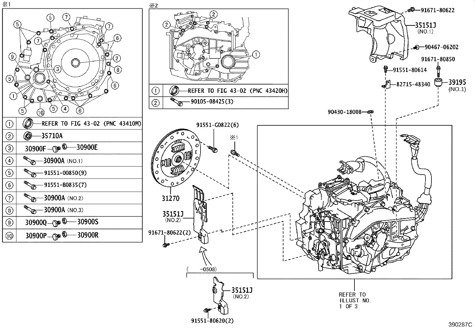 30900-48040 TRANSAXLE ASSY, HYBRID VEHICLE product image