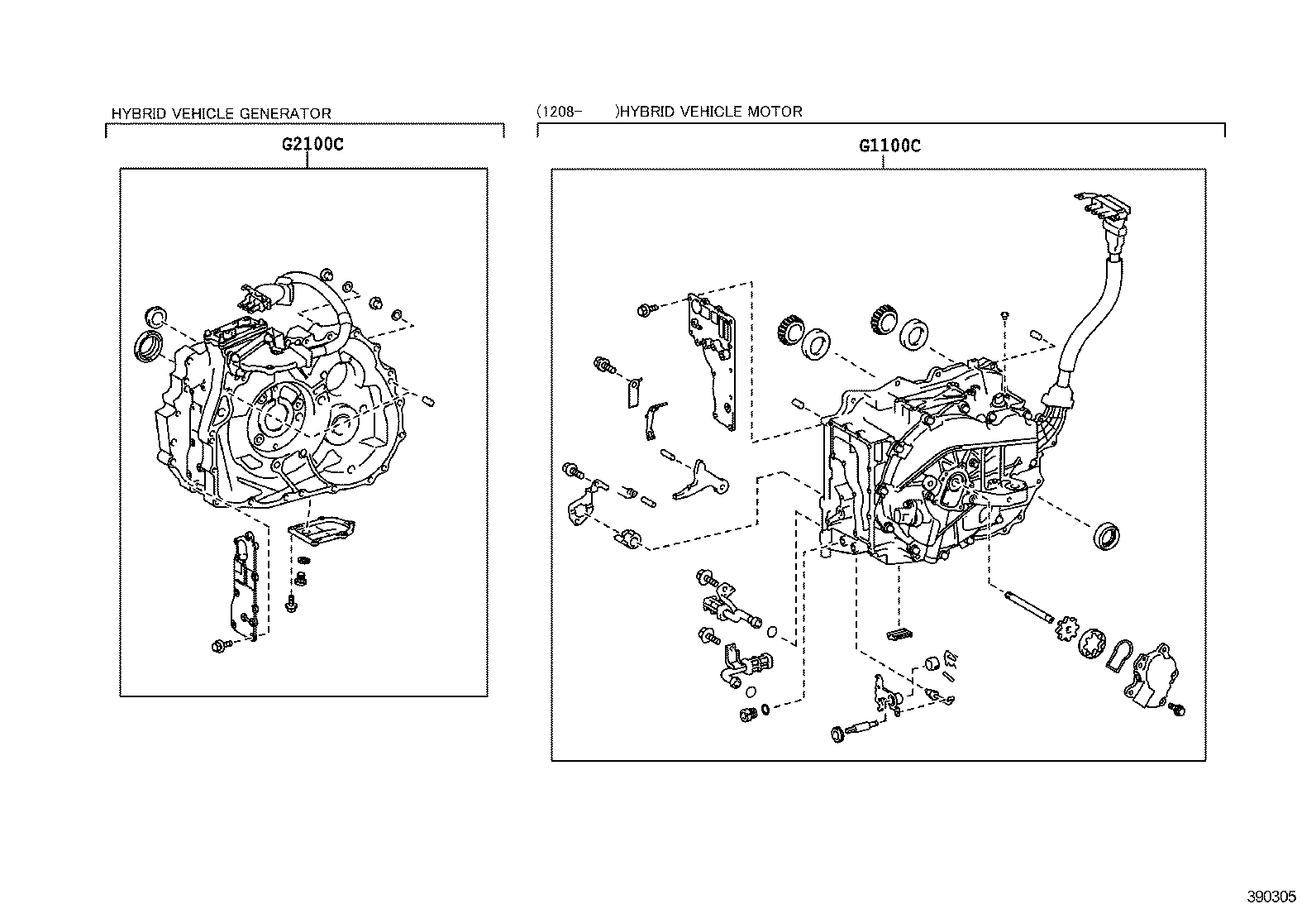 30900-48063 TRANSAXLE ASSY, HYBRID VEHICLE product image