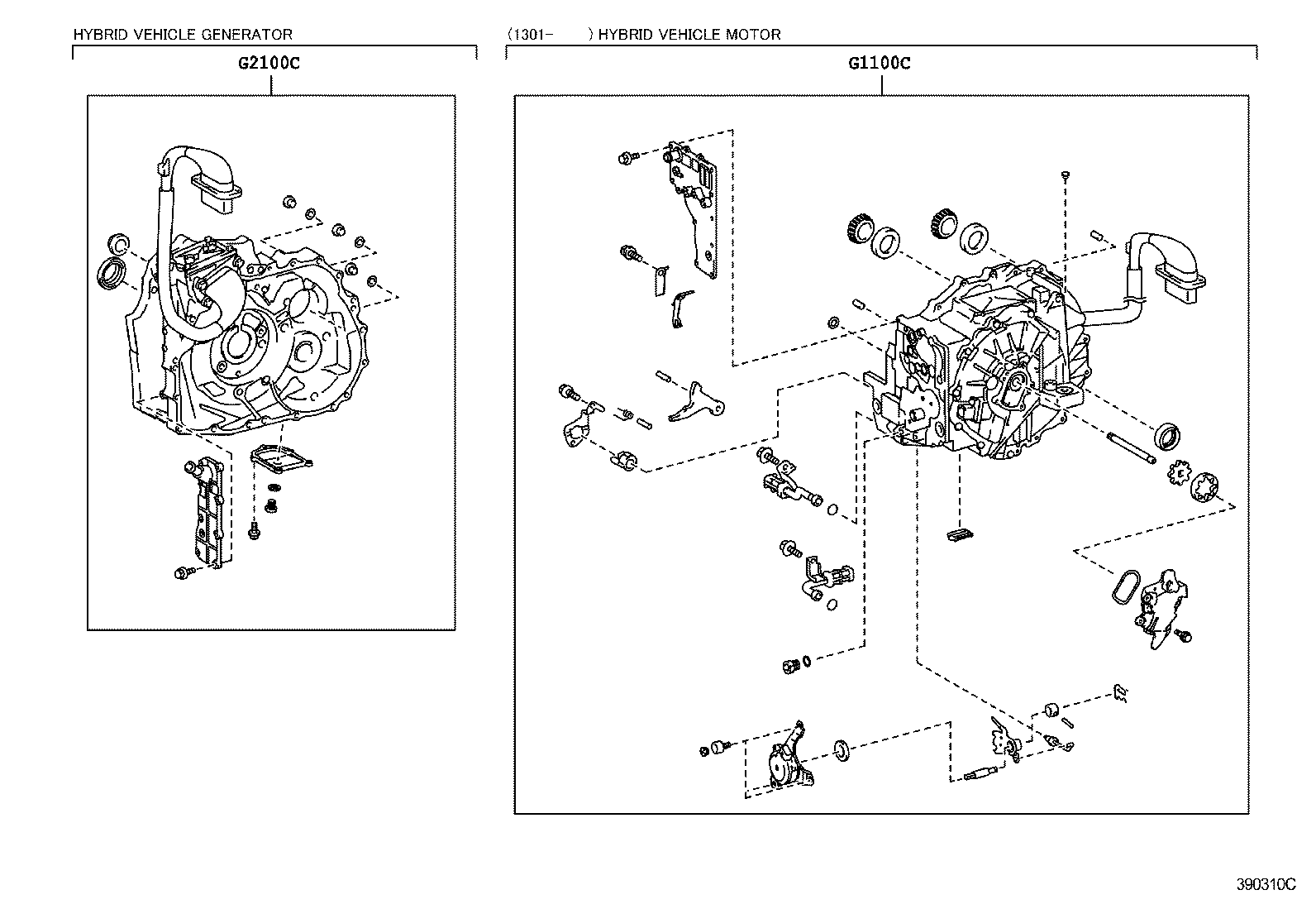 35151-75020 COVER, AUTOMATIC TRANSMISSION CASE, NO.2 product image