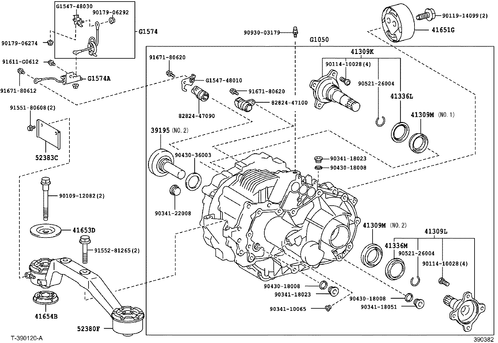 90105-06304 BOLT(FOR HYBRID VEHICLE TRANSAXLE & ENGINE SETTING) product image