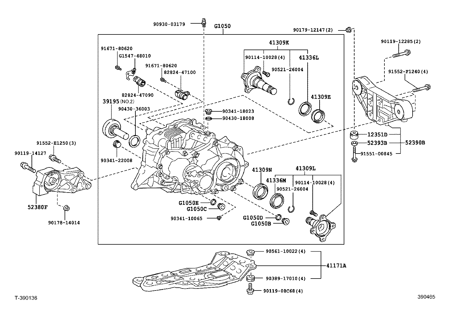 30900-28050 TRANSAXLE ASSY, HYBRID VEHICLE product image