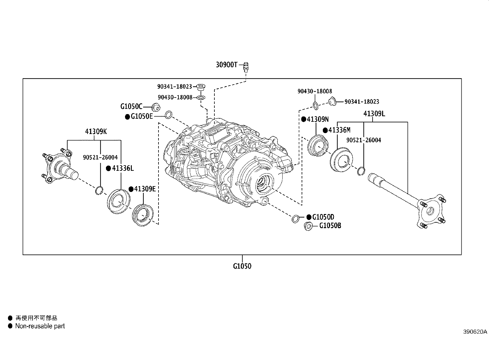 31270-K0010 DAMPER ASSY, TRANSMISSION INPUT product image