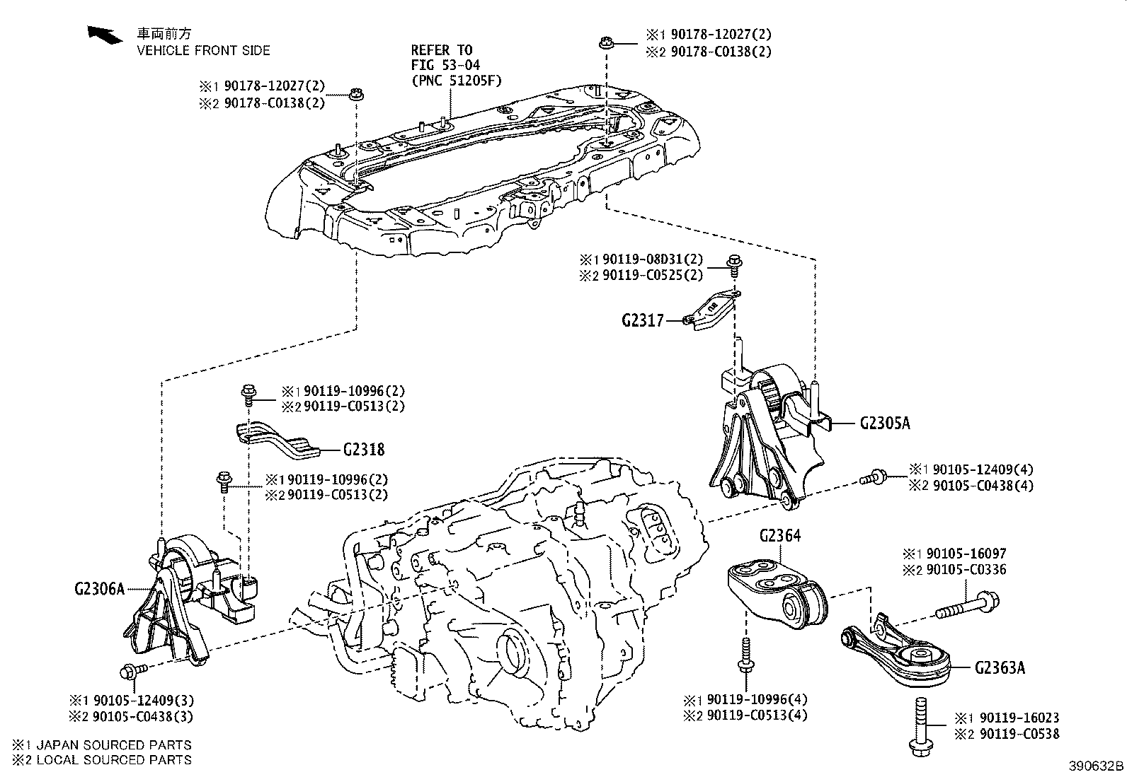 G2306-F4010 Toyota Reference Part product image