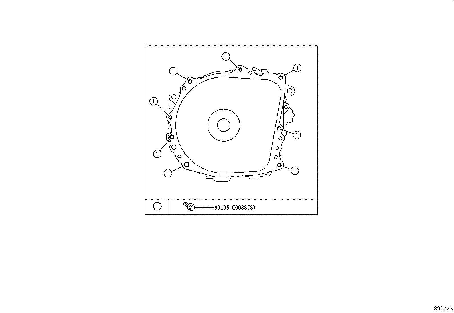 41196-36010 DAMPER, DIFFERENTIAL DYNAMIC product image