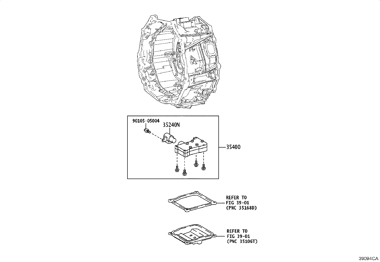 35400-34090 BODY ASSY, TRANSMISSION VALVE product image