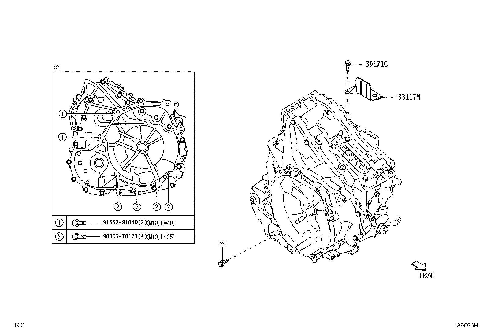 33117-BZ020 BRACKET, STIFFENER PLATE product image
