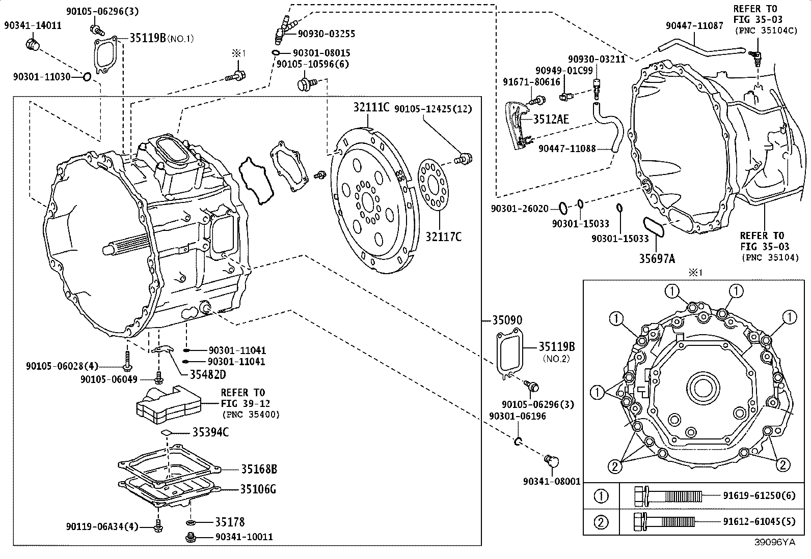 Toyota 350A0-60020 Genuine Toyota Part