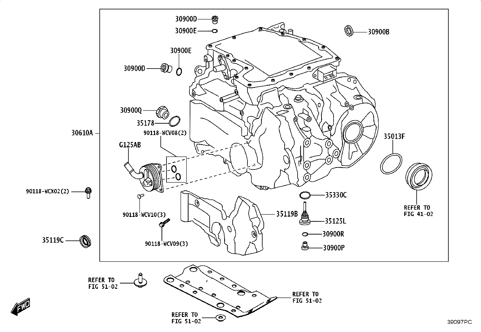 35563-WC001 SEAL, SHIFT CONTROL ACTUATOR product image