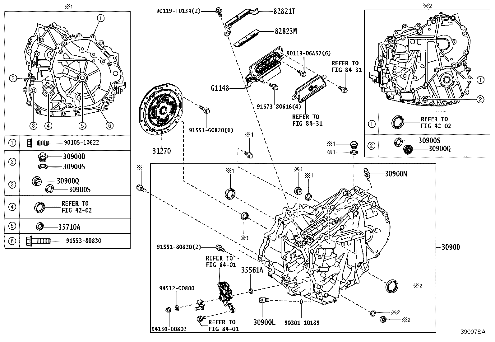 30900-0J070 TRANSAXLE ASSY, HYBRID VEHICLE product image