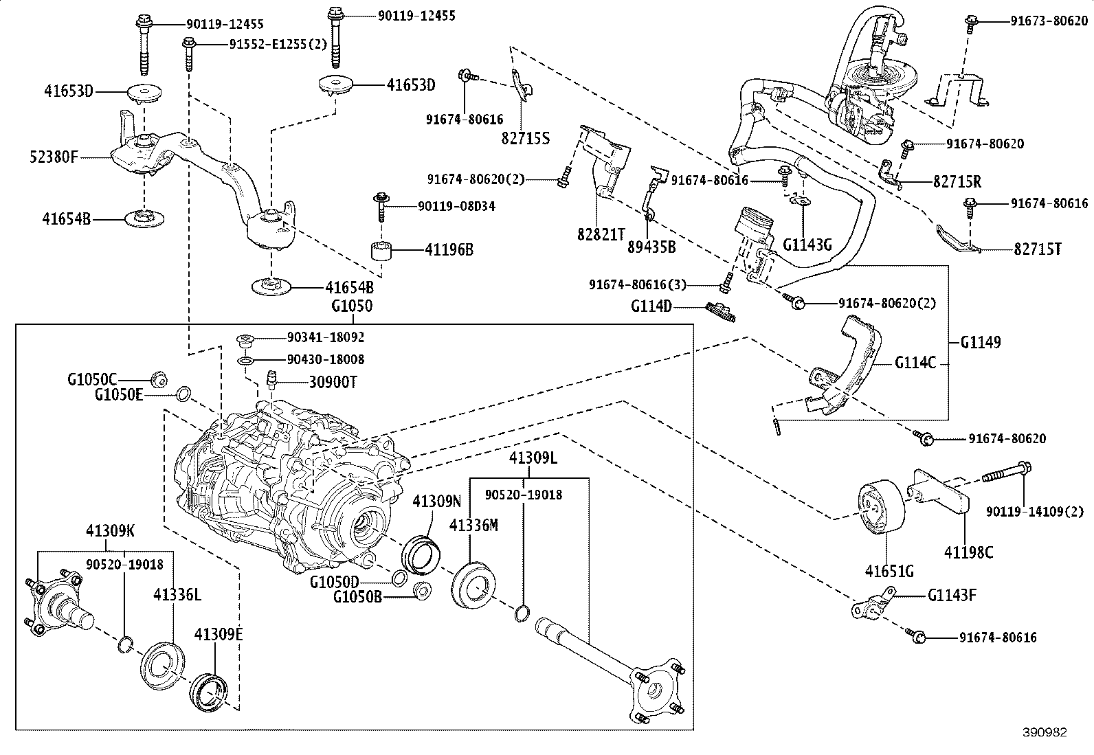 30900-16050 TRANSAXLE ASSY, HYBRID VEHICLE product image