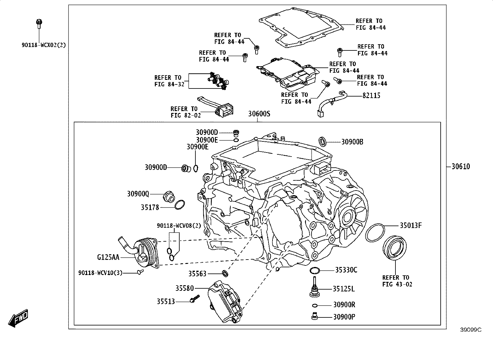 35563-WC001 SEAL, SHIFT CONTROL ACTUATOR product image