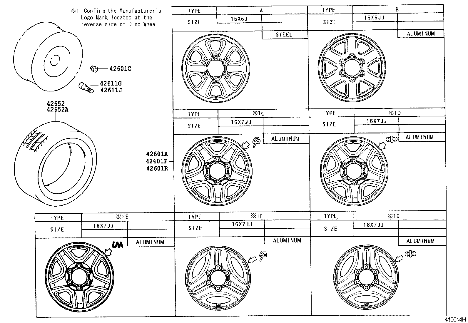 42652-60330 TIRE product image