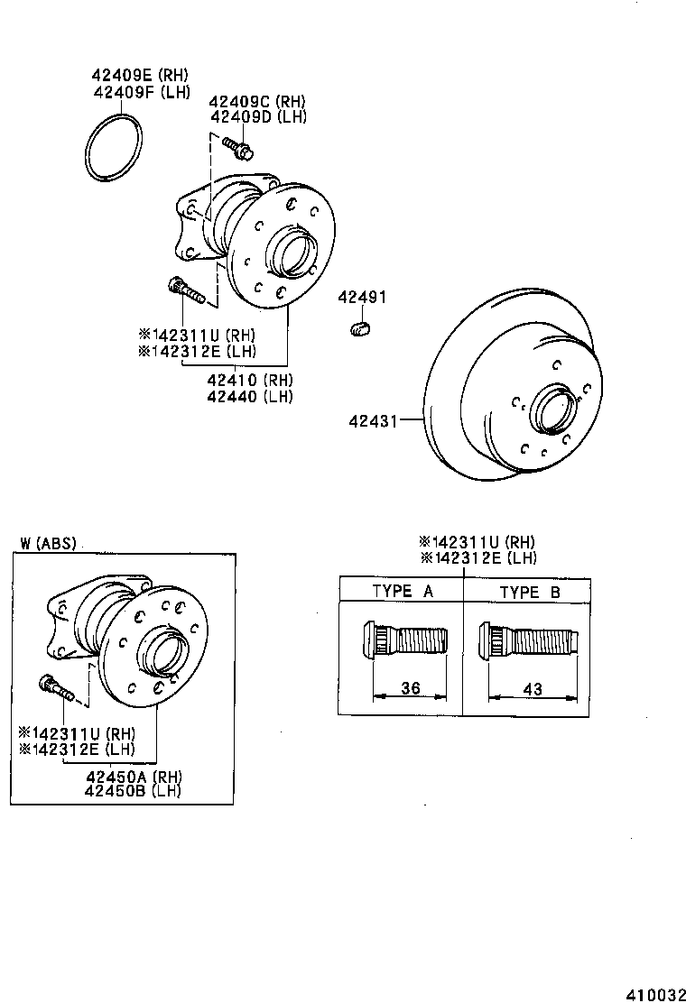 42360-20010 JOINT ASSY, REAR DRIVE SHAFT INBOARD product image