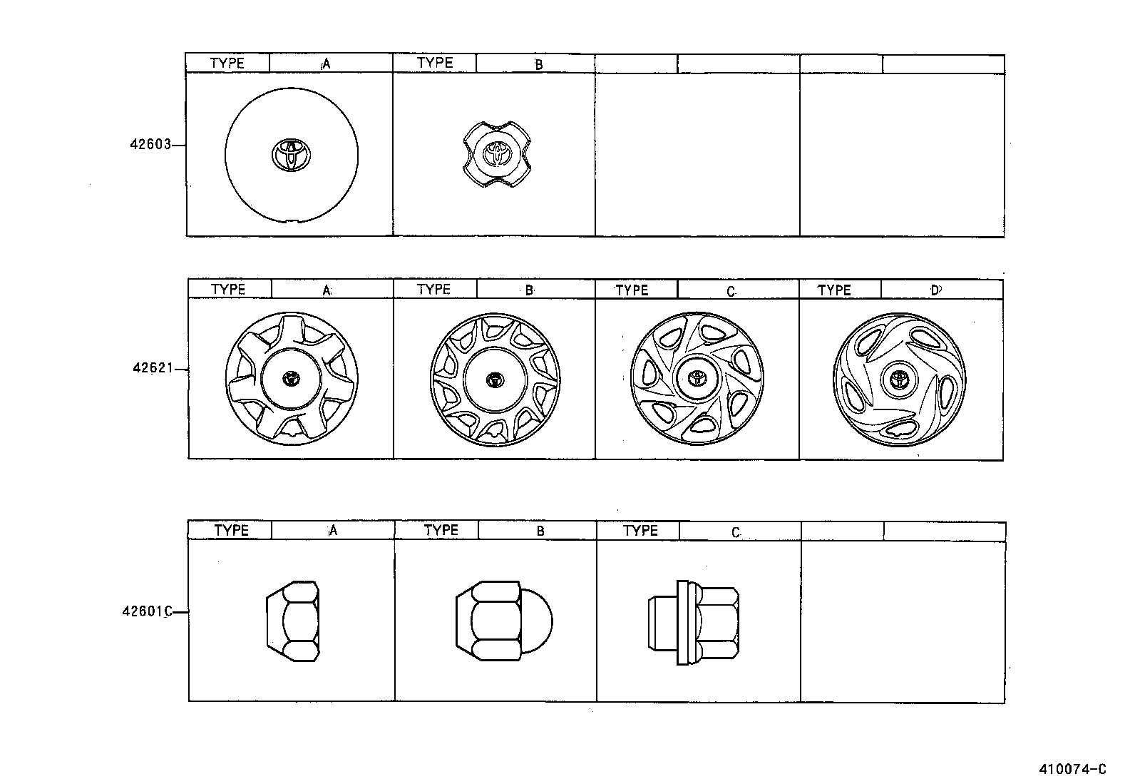 42611-16450 WHEEL, DISC product image