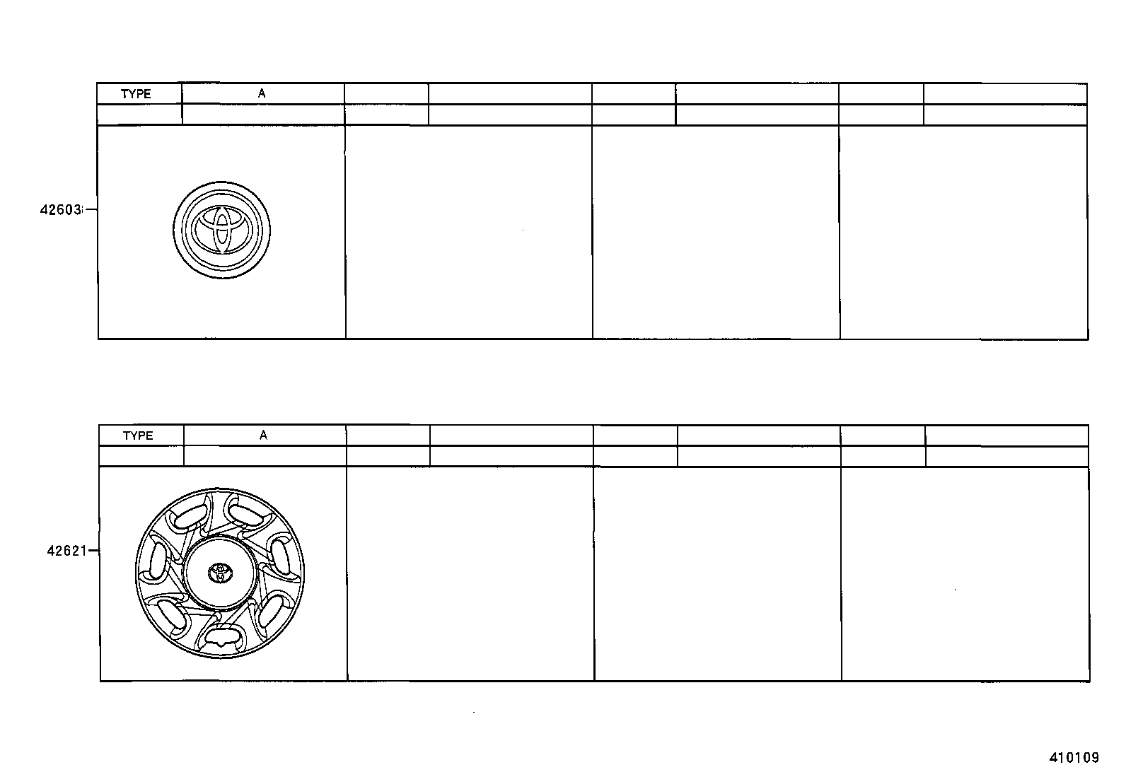 42611-33210 WHEEL, DISC product image