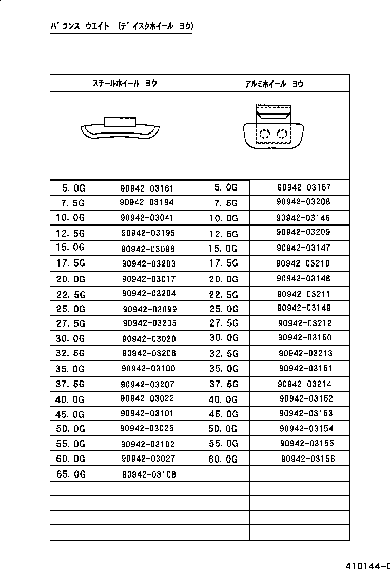 42602-22390 CAP, WHEEL product image
