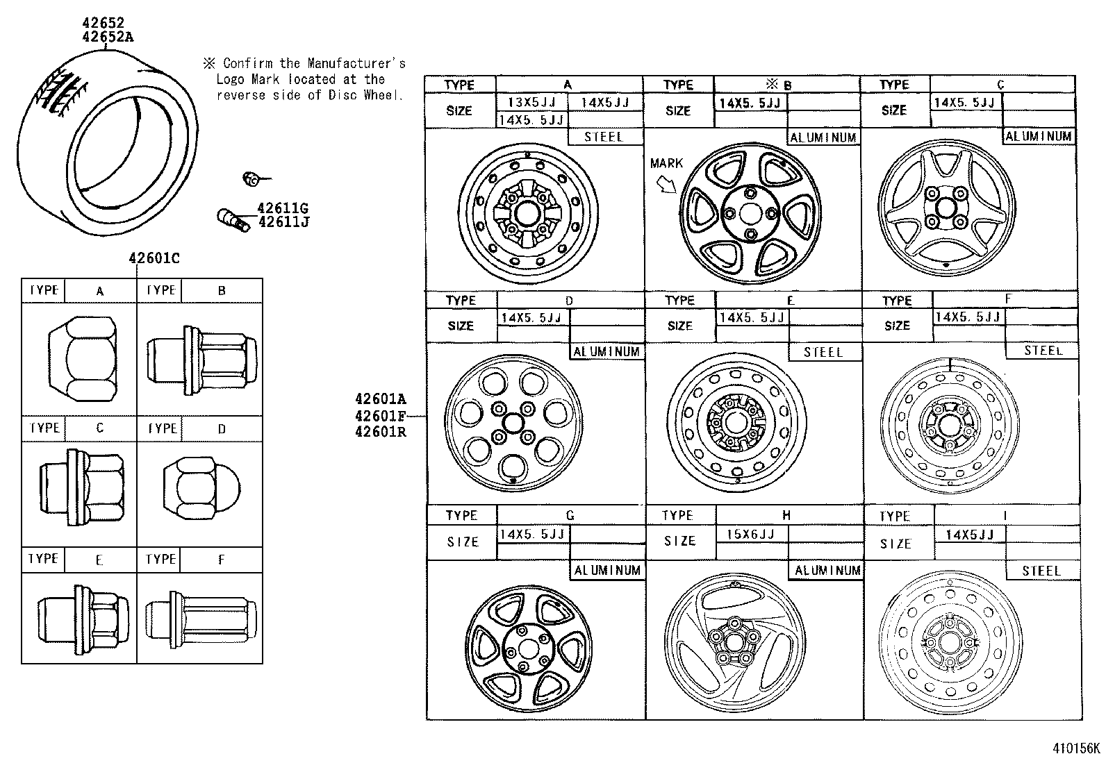 90080-94115 NUT, HUB (FOR AXLE) product image