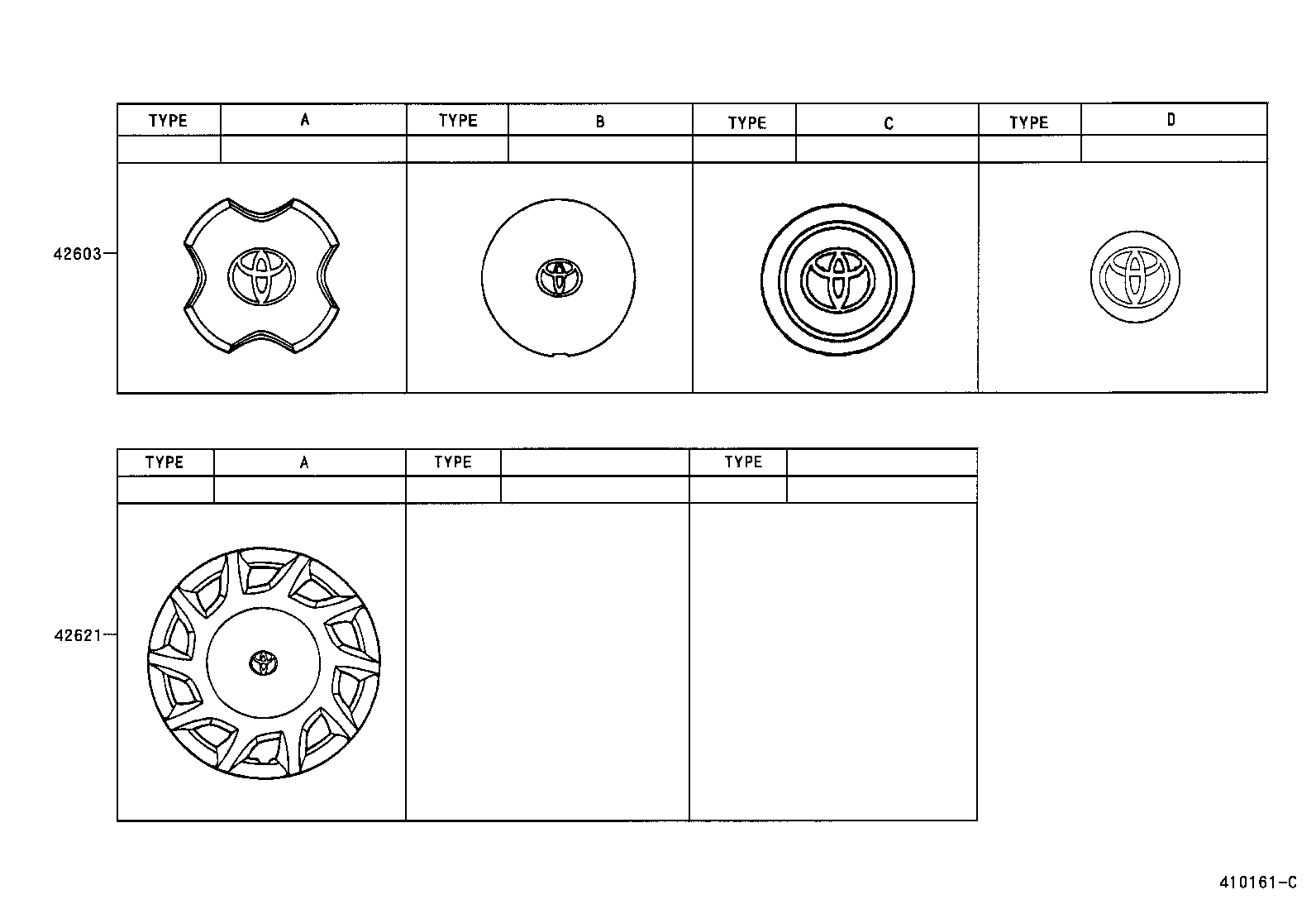 42611-0A080 WHEEL, DISC product image