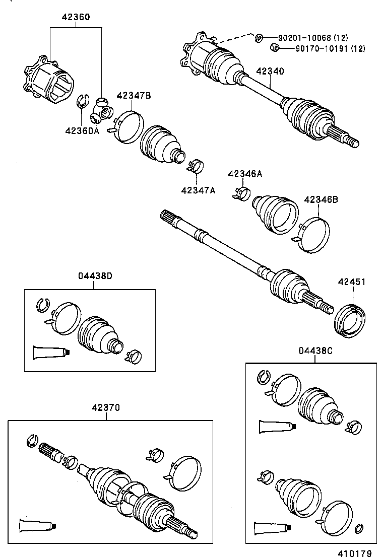 42451-28010 DEFLECTOR, REAR WHEEL BEARING DUST, NO.2 product image