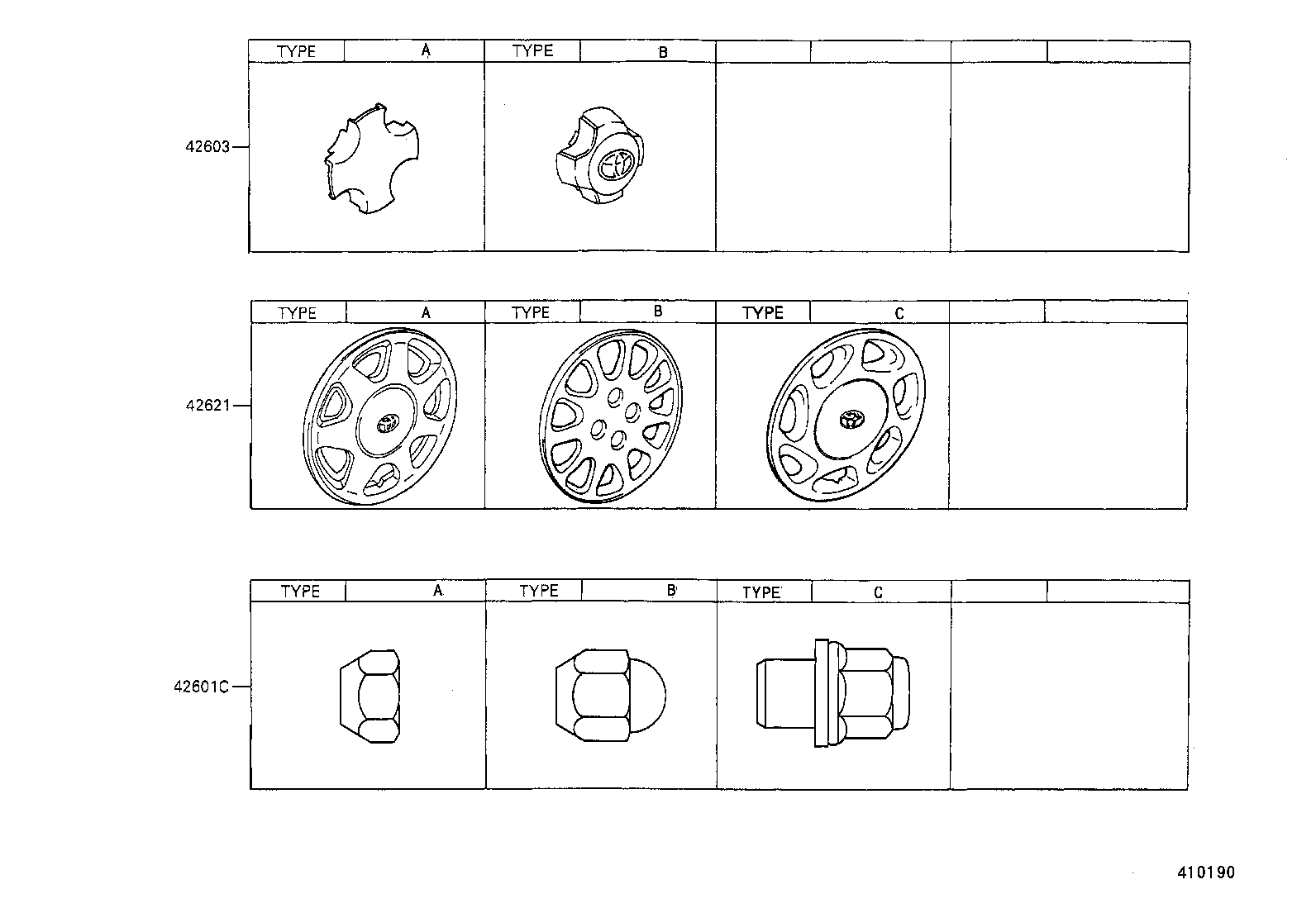 42611-02090 WHEEL, DISC product image
