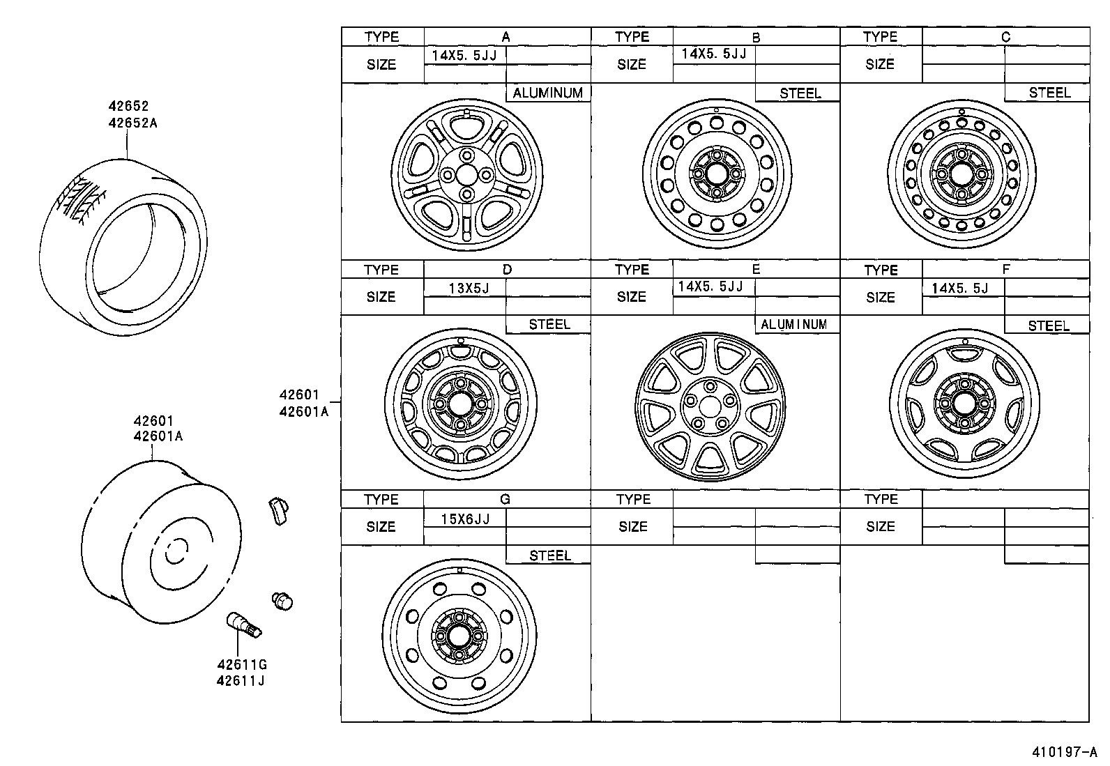 42602-12290 CAP, WHEEL product image