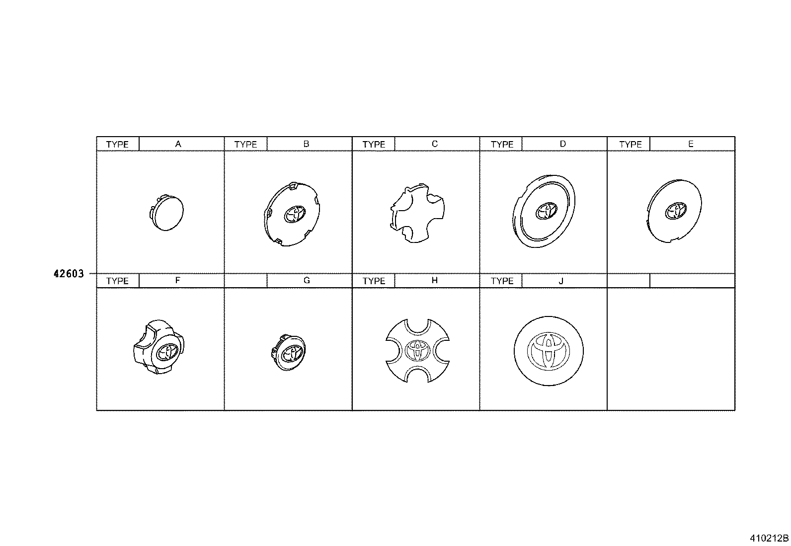 42611-13110 WHEEL, DISC product image