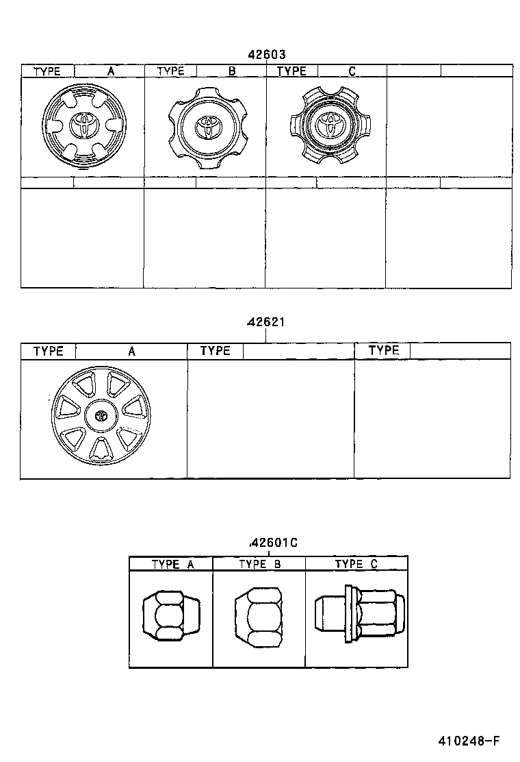 42603-35720 ORNAMENT SUB-ASSY, WHEEL HUB product image