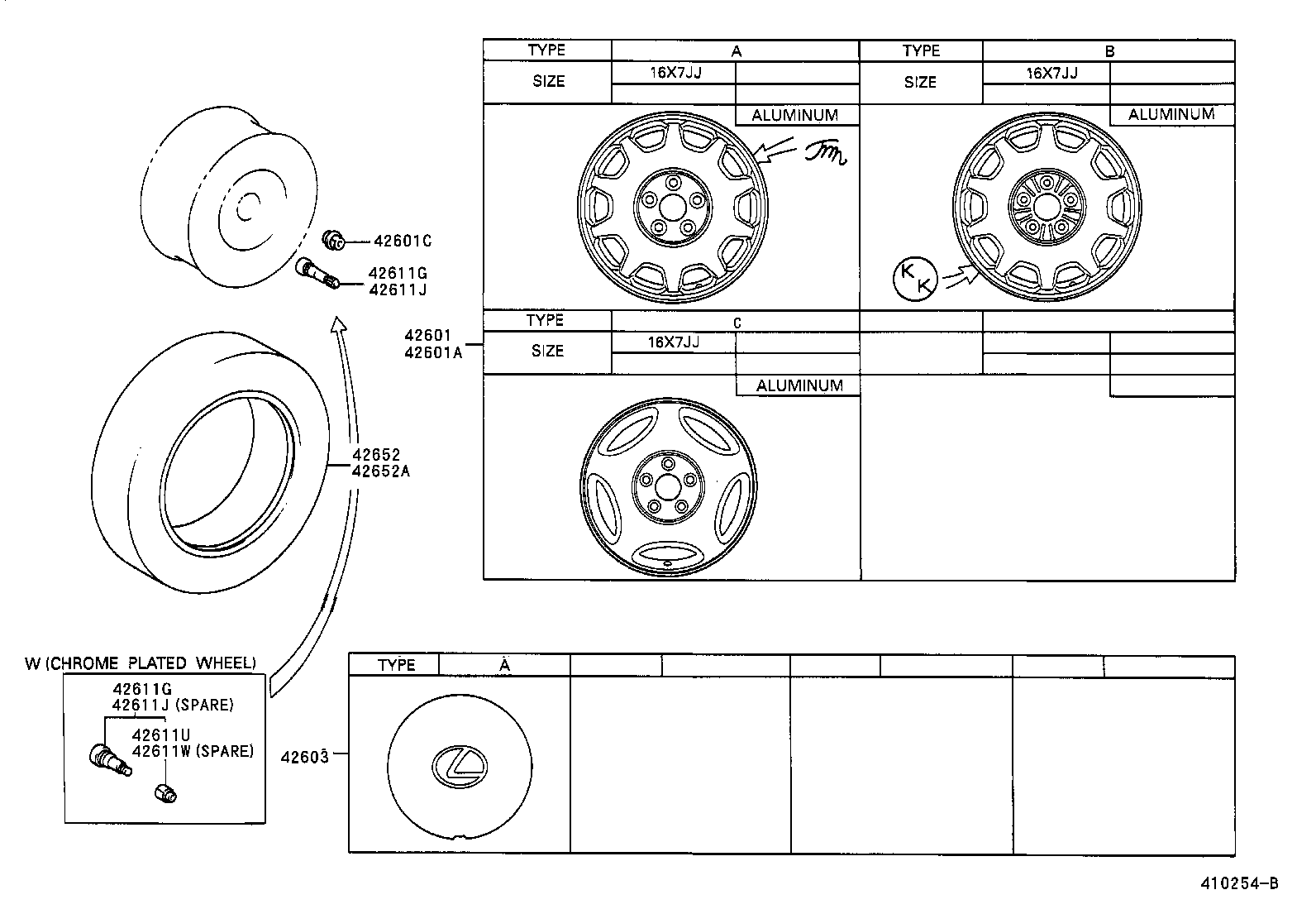 42611-50170 WHEEL, DISC product image
