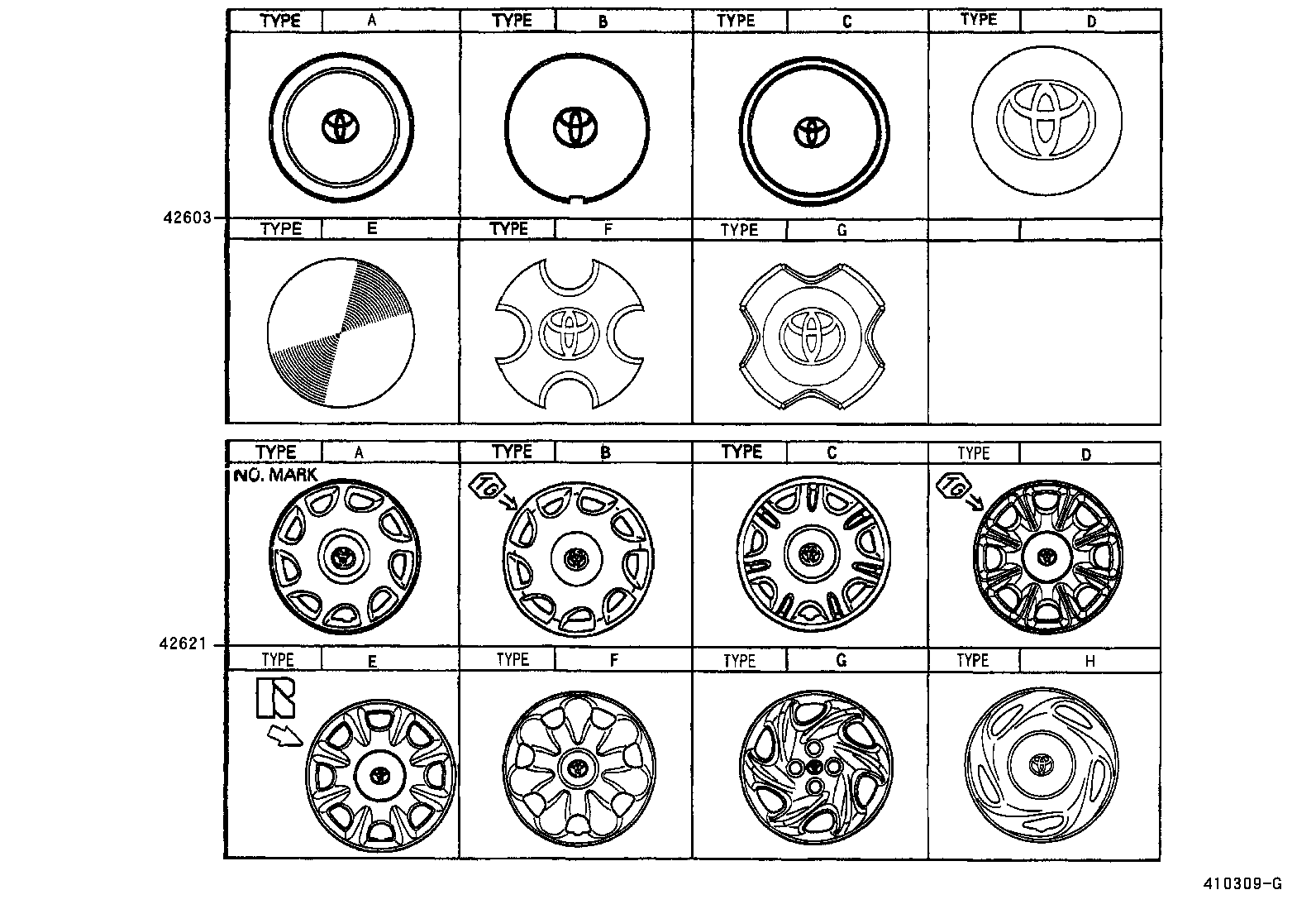 42602-12430 CAP, WHEEL product image
