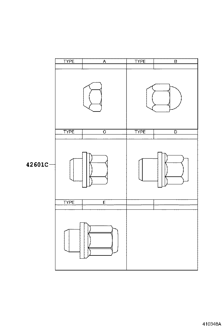 42611-13110 WHEEL, DISC product image