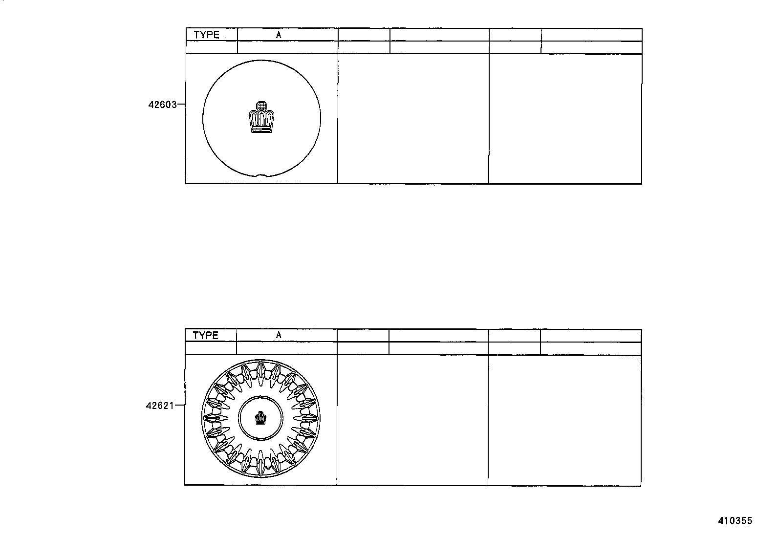 42611-30880 WHEEL, DISC product image