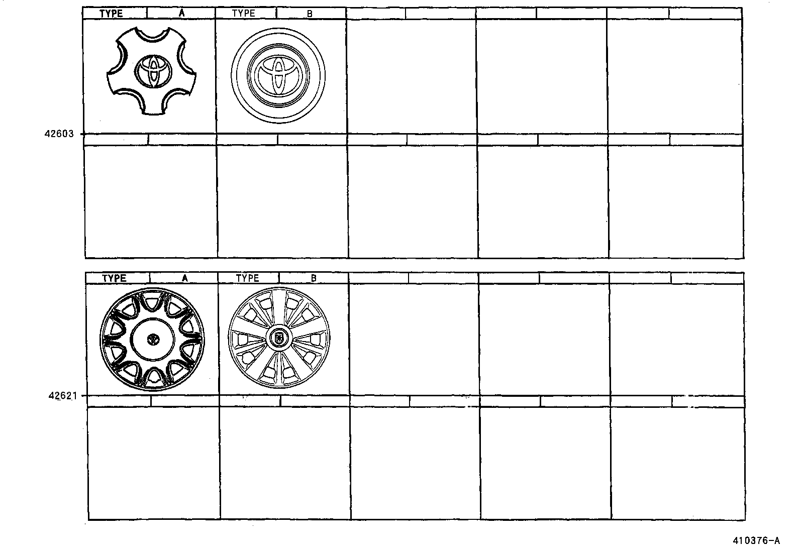 42602-33010 CAP, WHEEL product image