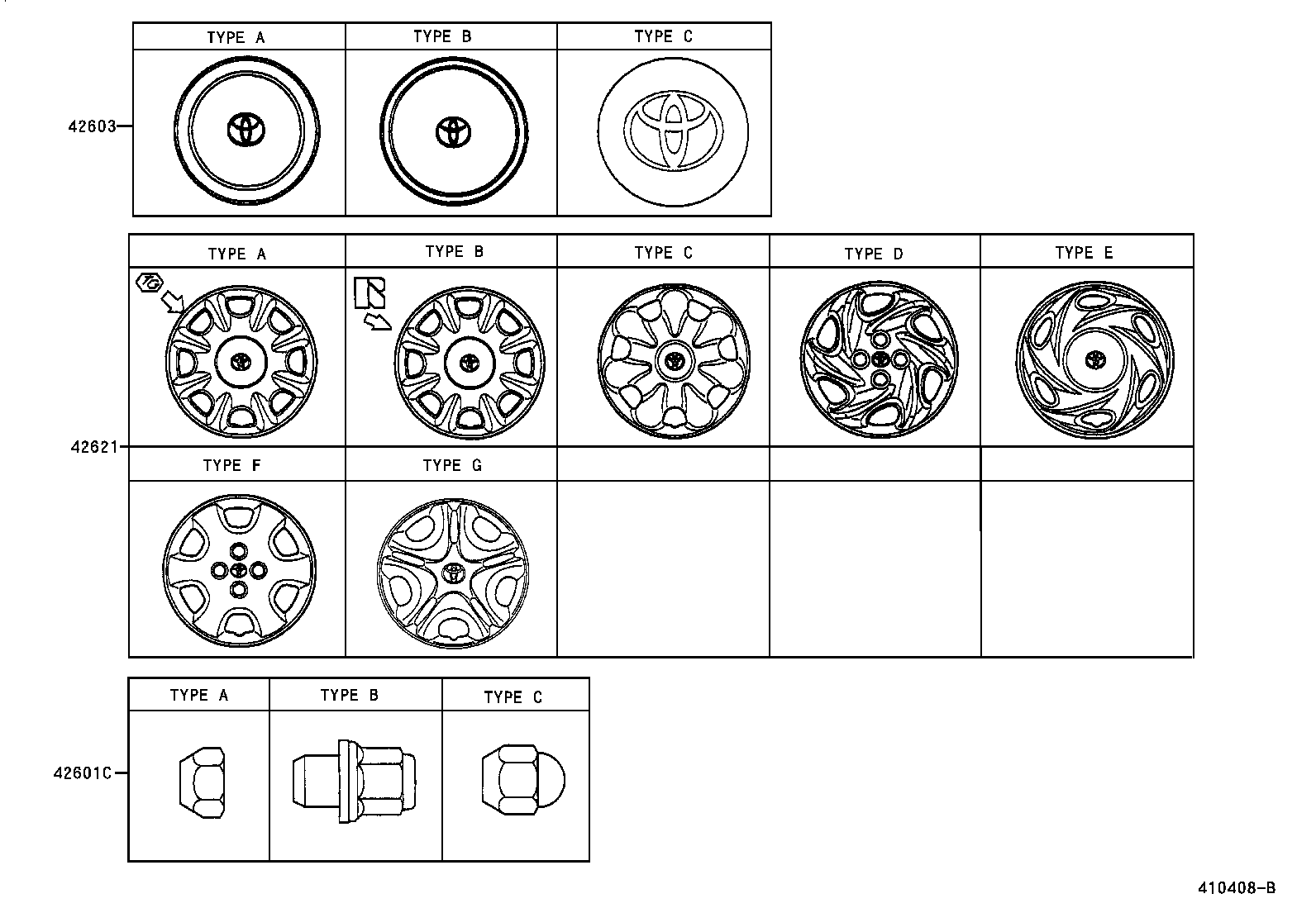 42602-12480 CAP, WHEEL product image