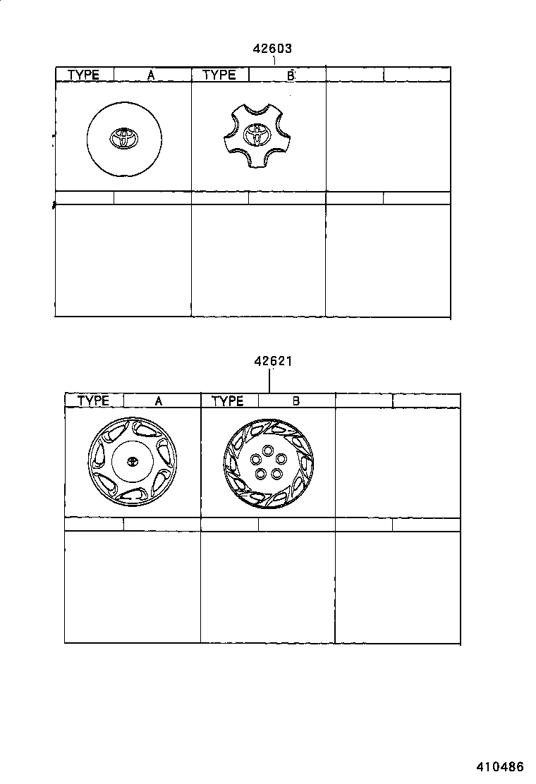 42611-33170 WHEEL, DISC (FOR SPARE) product image