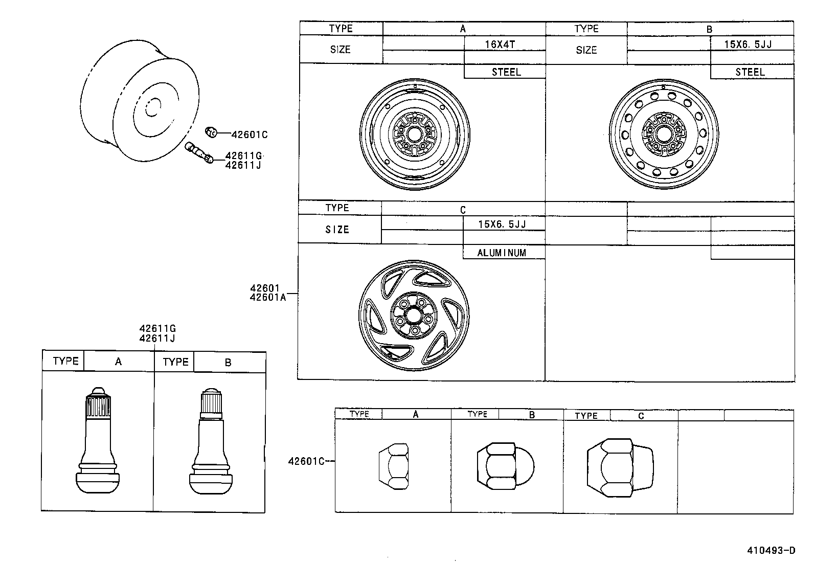 Toyota 42603-AE010 ORNAMENT SUB-ASSY, WHEEL HUB