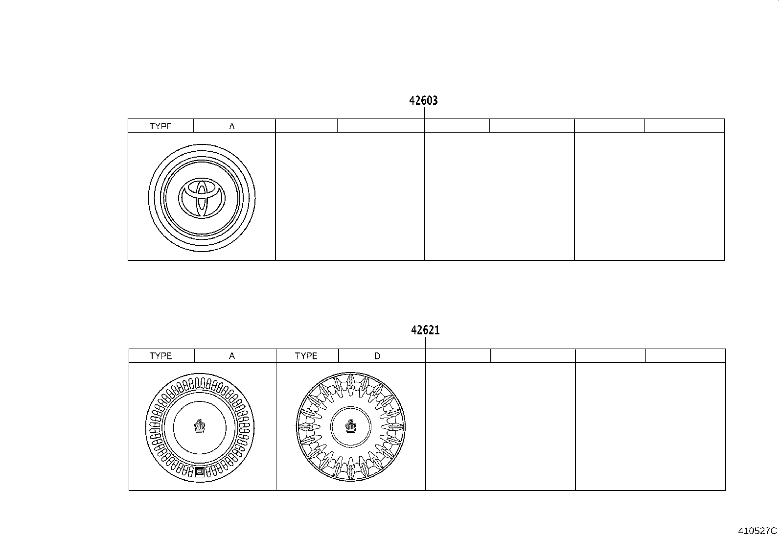 42602-43030 CAP, WHEEL product image