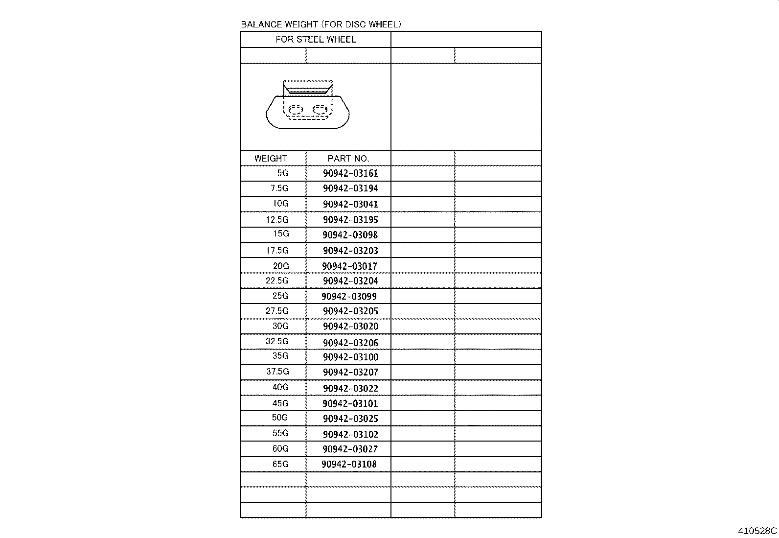 42602-43030 CAP, WHEEL product image