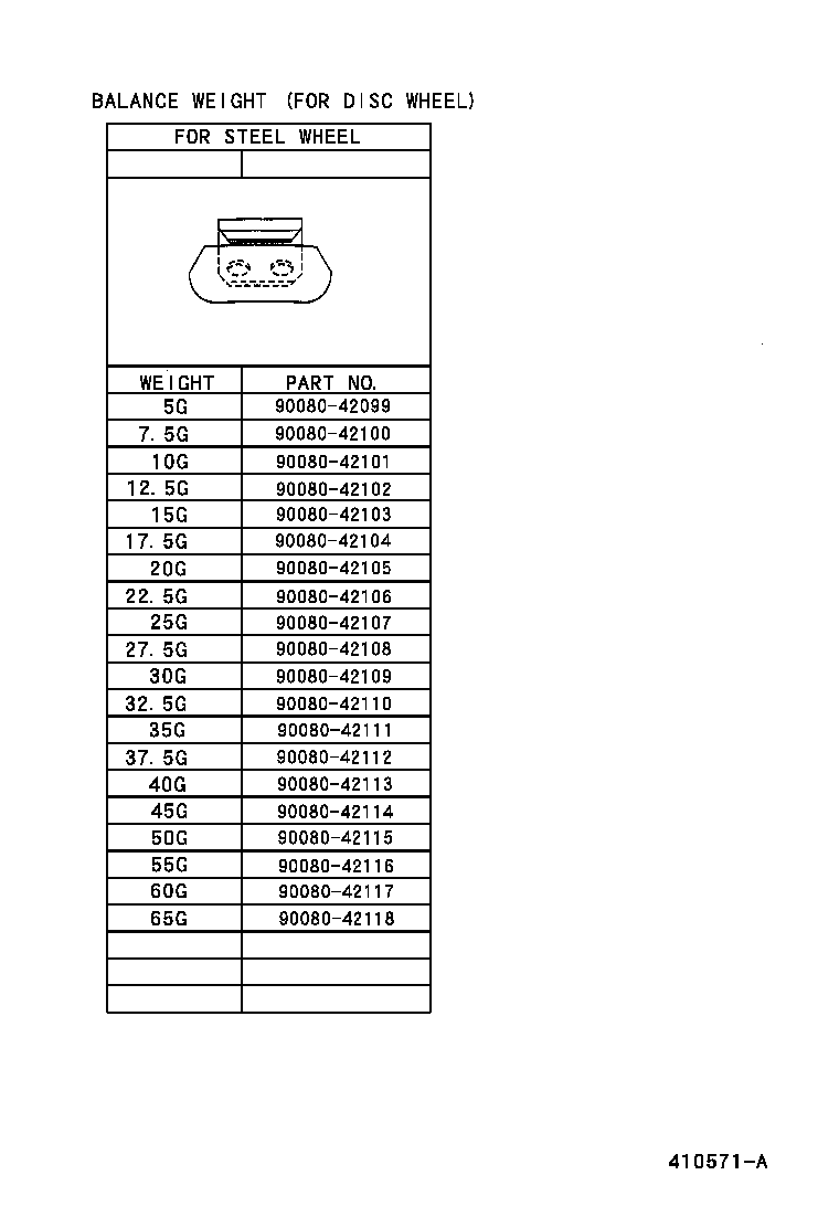 42602-44010 CAP, WHEEL product image