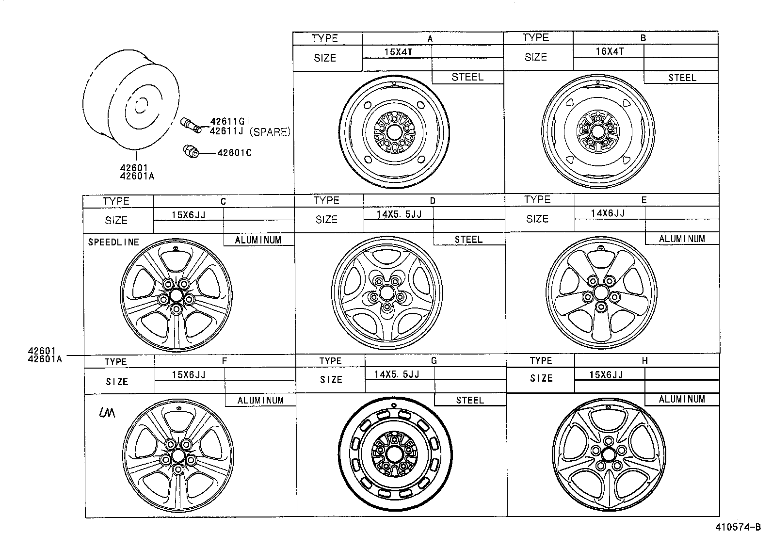 42603-21030 ORNAMENT SUB-ASSY, WHEEL HUB product image