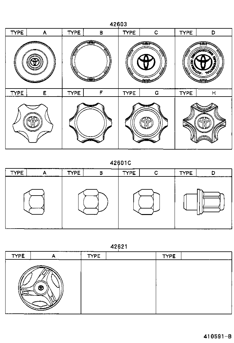 42601-35780 WHEEL, DISC (FOR SPARE) product image