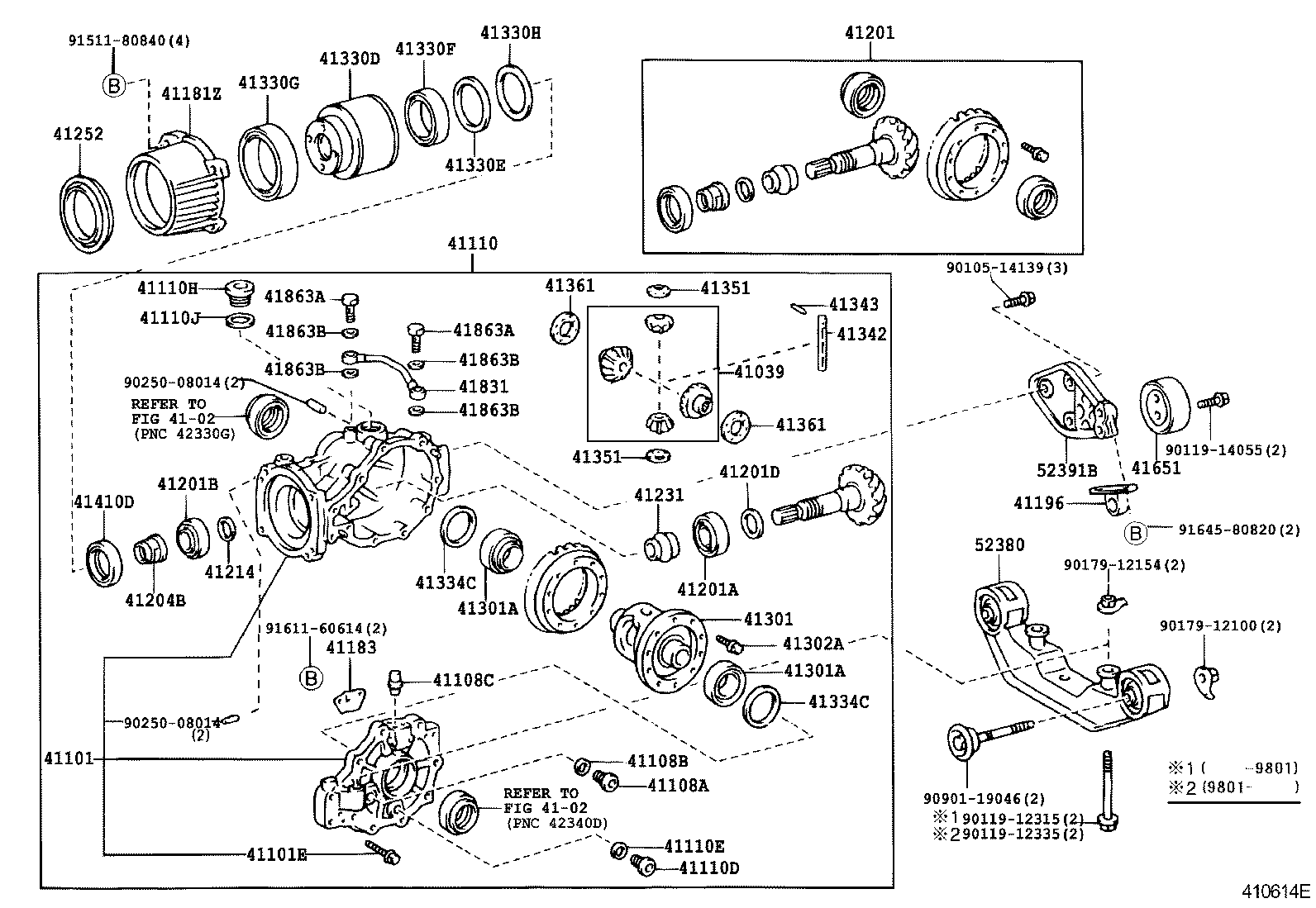 41196-21030 DAMPER, REAR DIFFERENTIAL DYNAMIC product image