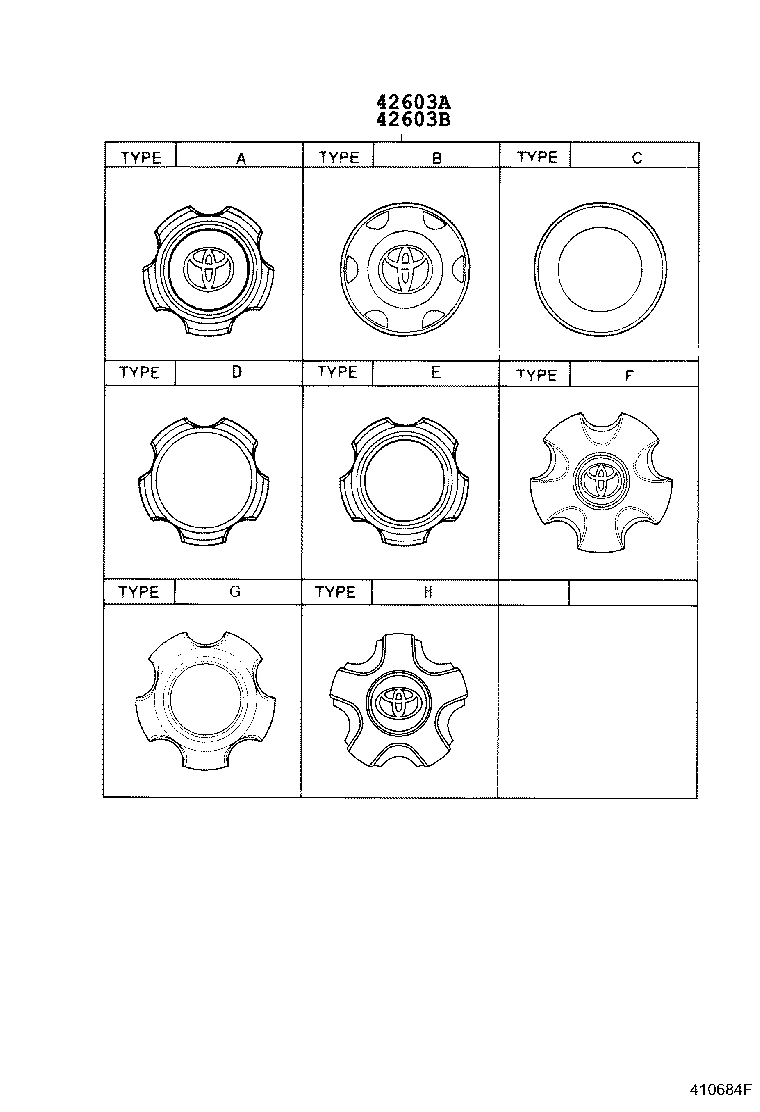 42601-60610 WHEEL, DISC (FOR SPARE) product image