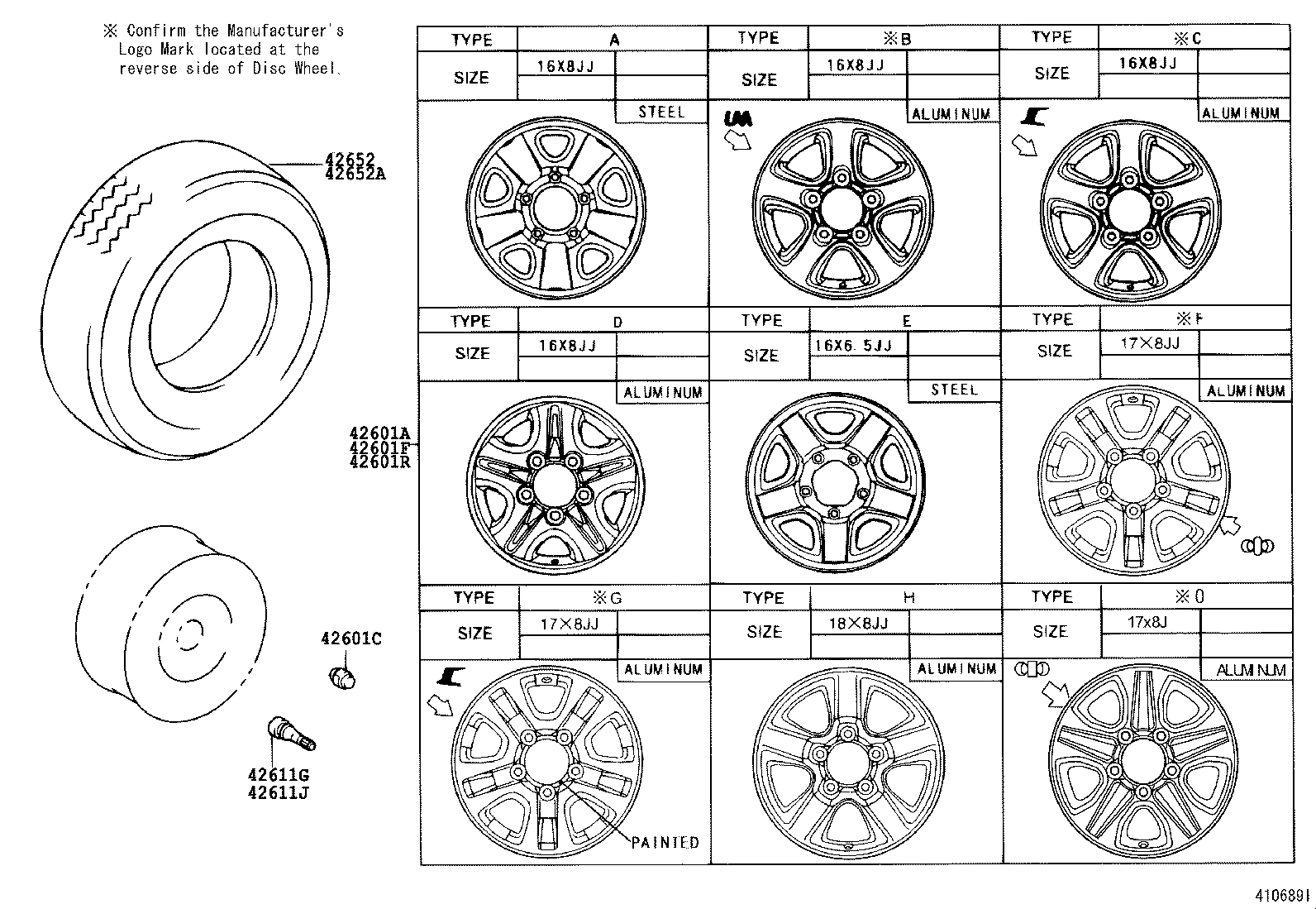 42652-60412 TIRE product image